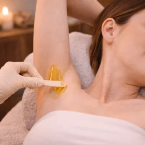 epilation aisselles a la cire chez institut mademoiselle judith