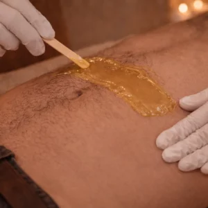 epilation ventre à Pau Homme